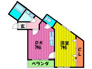 第２管又マンションの物件間取画像